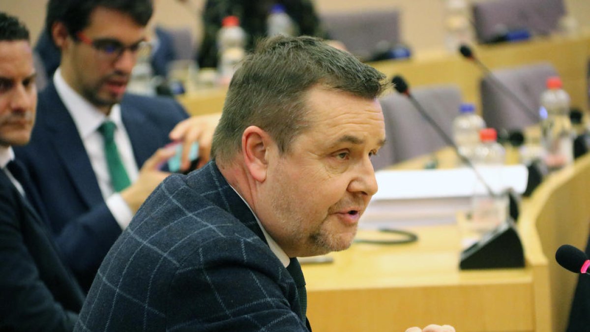 El eurodiputado de lo N-VA, Mark Demesmaeker, en una imagen de archivo.