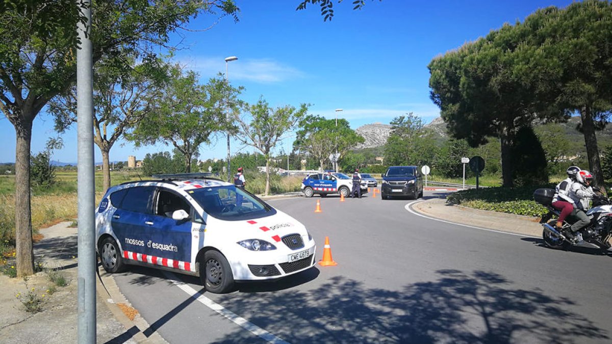Mossos d'Esquadra, control de carretera, control policial, policia, trànsit