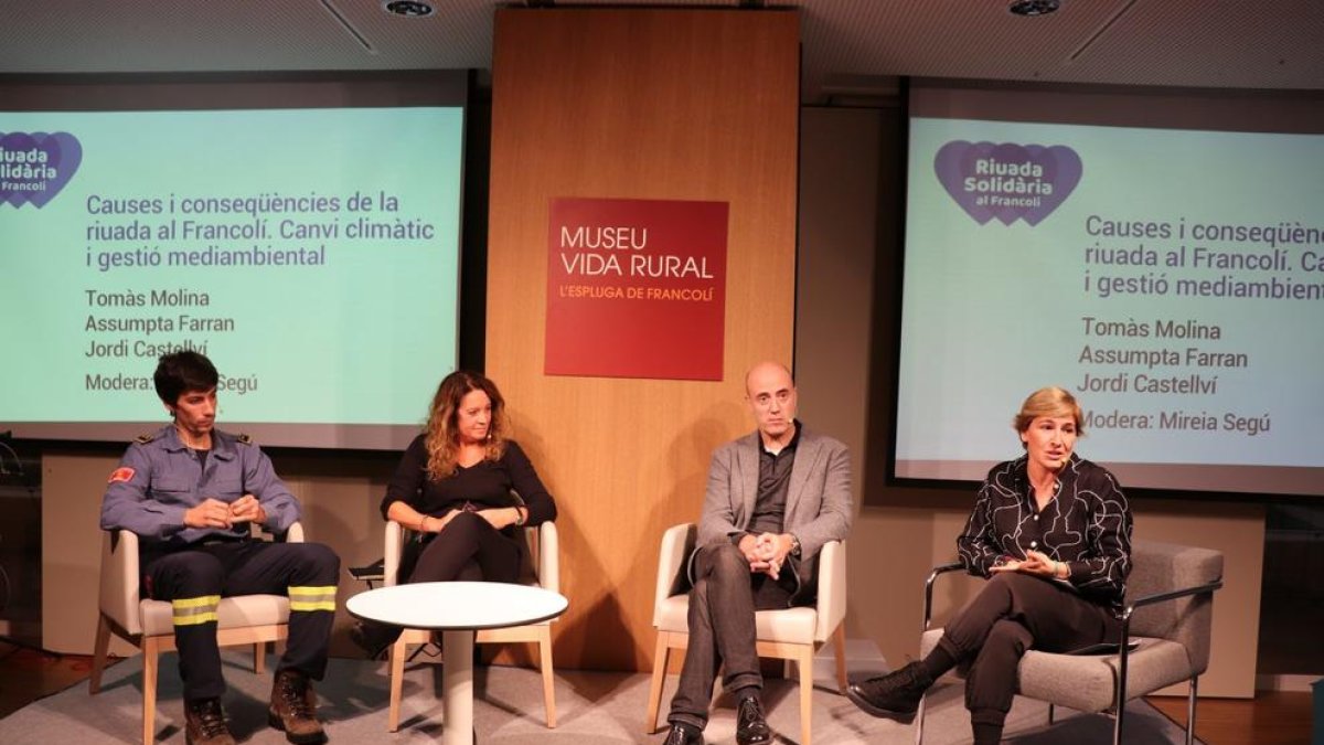 L'Espluga enceta amb divulgació i música la Riumuntada per pal·liar els danys aiguats