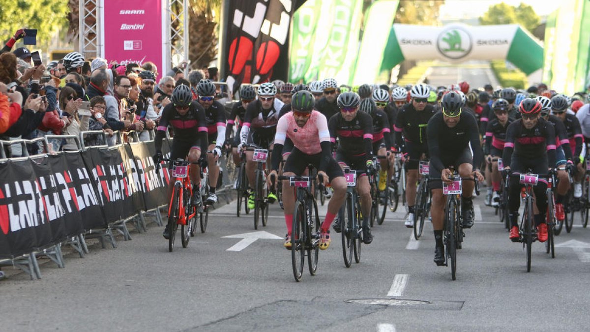 Pereiro i Contador, entre els ciclistes que han pres part a la cita