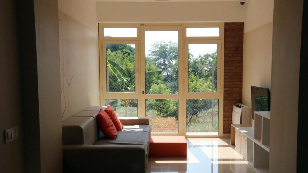 Habitació del centre residencial psiquiàtric de Barcelona, en una imatge d'arxiu.