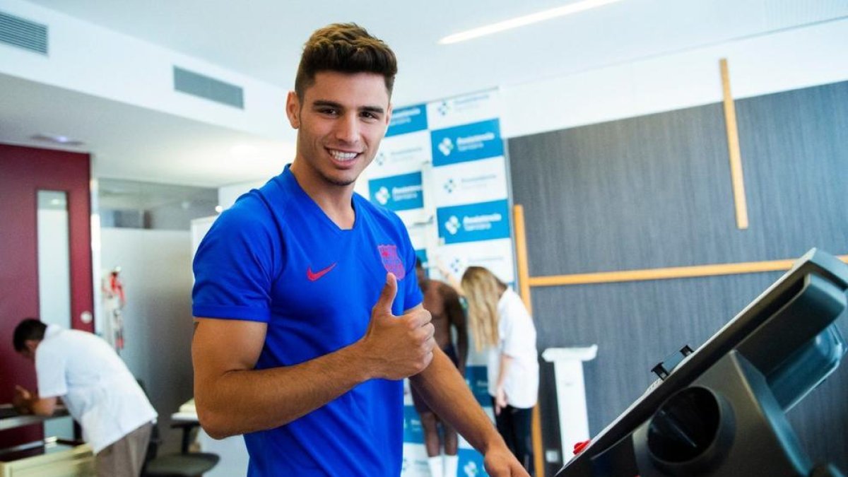 El Nàstic s'interessa en Ferran Sarsanedas, jugador del Barça B