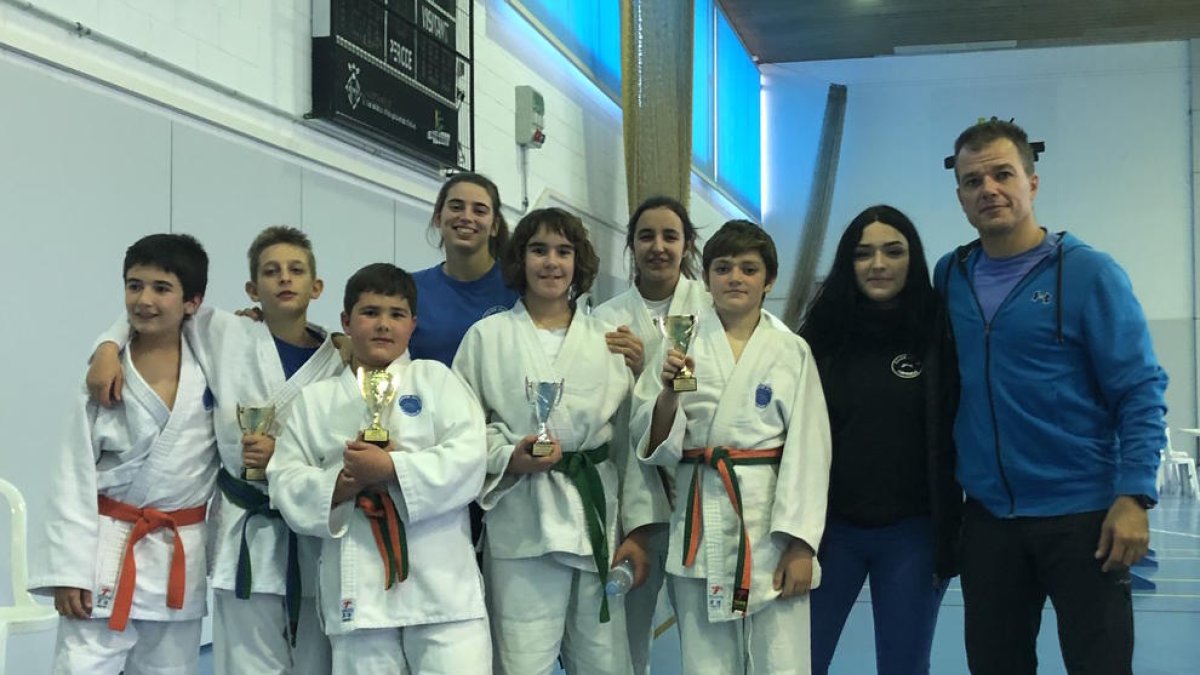 Buen resultado del Club Judo Dojo Tarraco en la Copa de Tarragona