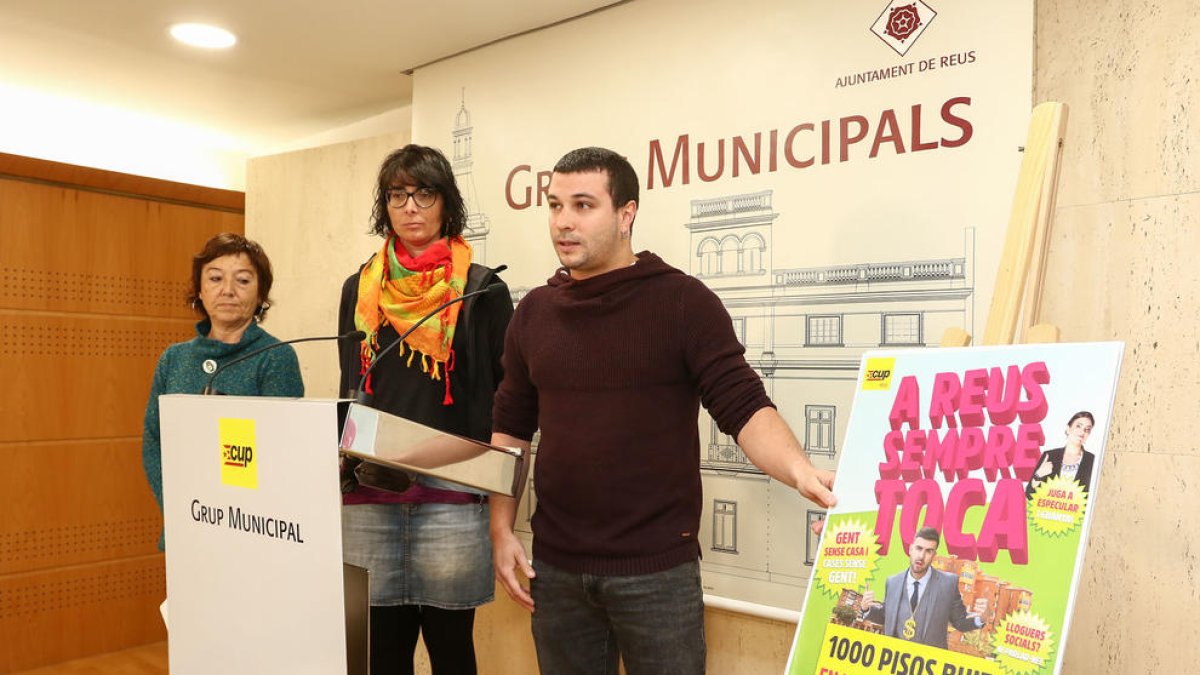 La CUP cambia 'A Reus sempre toca' para denunciar «el incivismo del gobierno»
