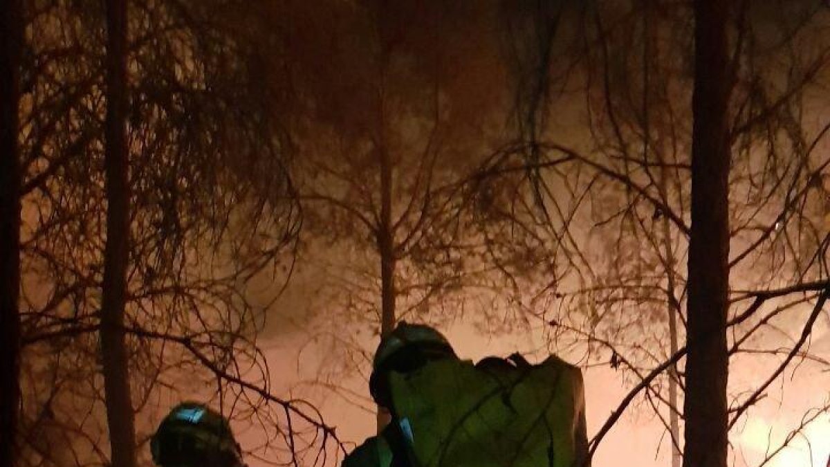 Un incendi forestal crema mitja hectàrea de vegetació a Benifallet