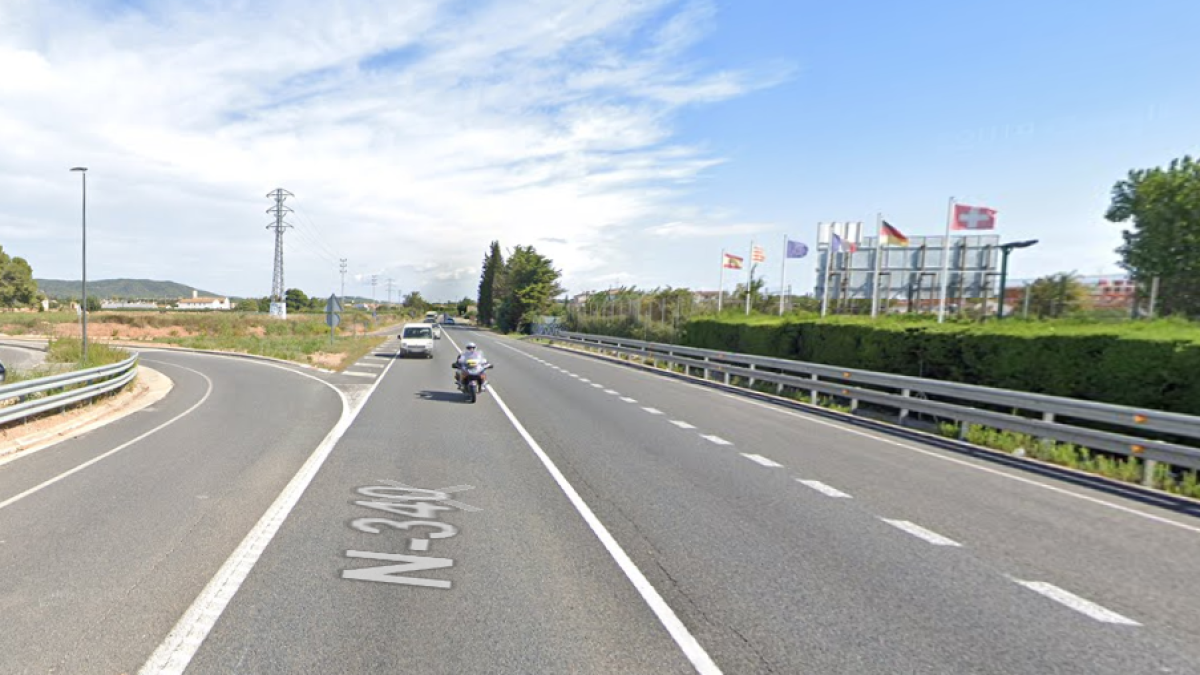 N-340, roda berà, accident