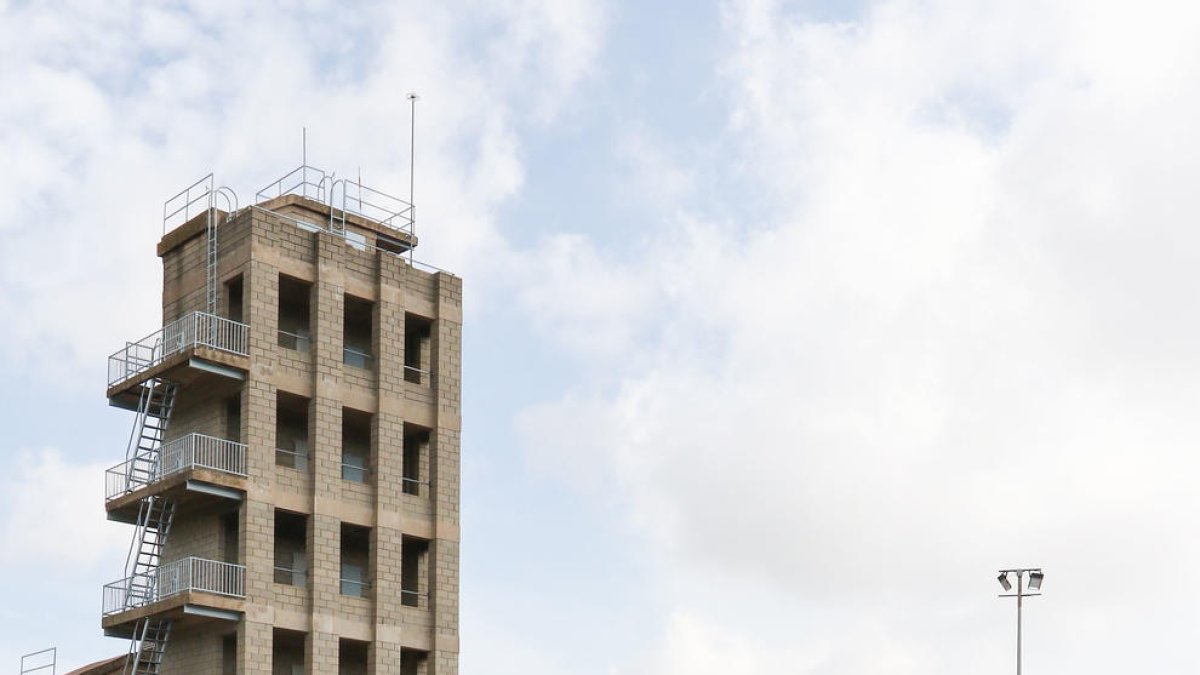 L'estat actual del Parc de Bombers de Reus.
