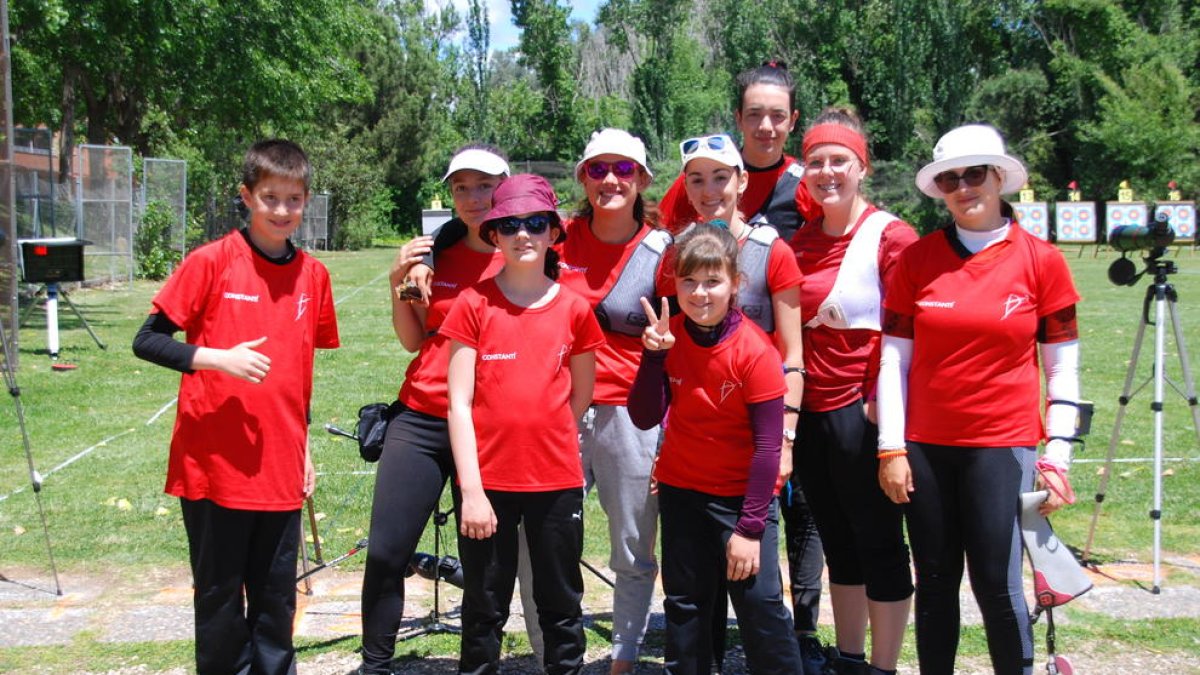 El Tir amb Arc Constantí obté 9 medalles en el Campionat de Catalunya