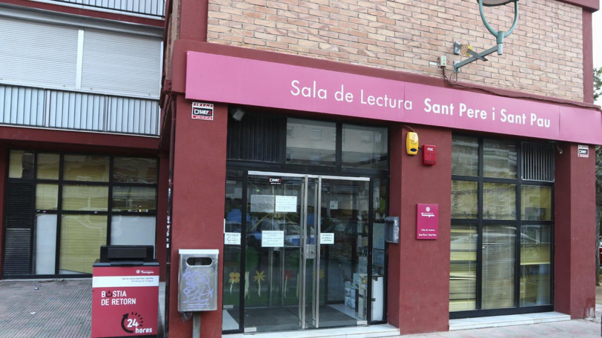 El punt de lectura de Sant Pere i Sant Pau obrirà el dilluns vinent