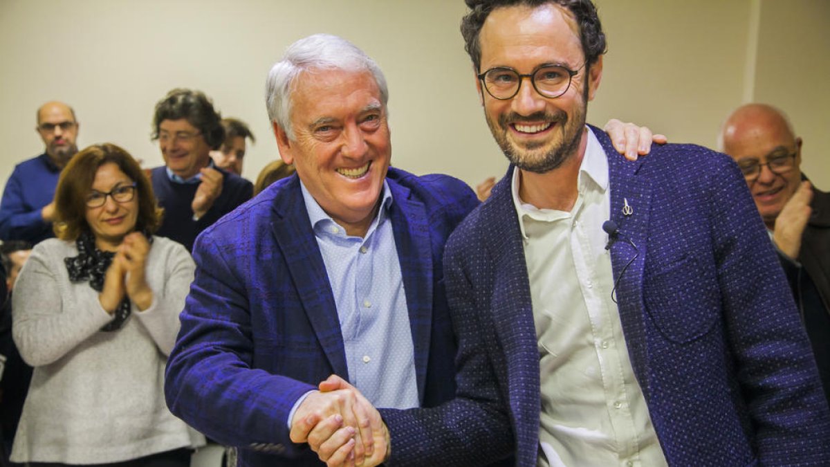 Josep Poblet pasa el relevo a Pere Segura como alcaldable del PDeCAT