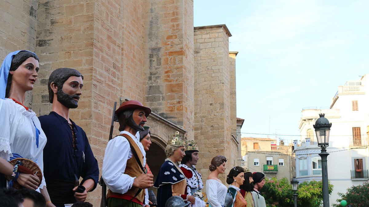 Imagen de la Trobada de Gegants de l'Espluga del 2017.