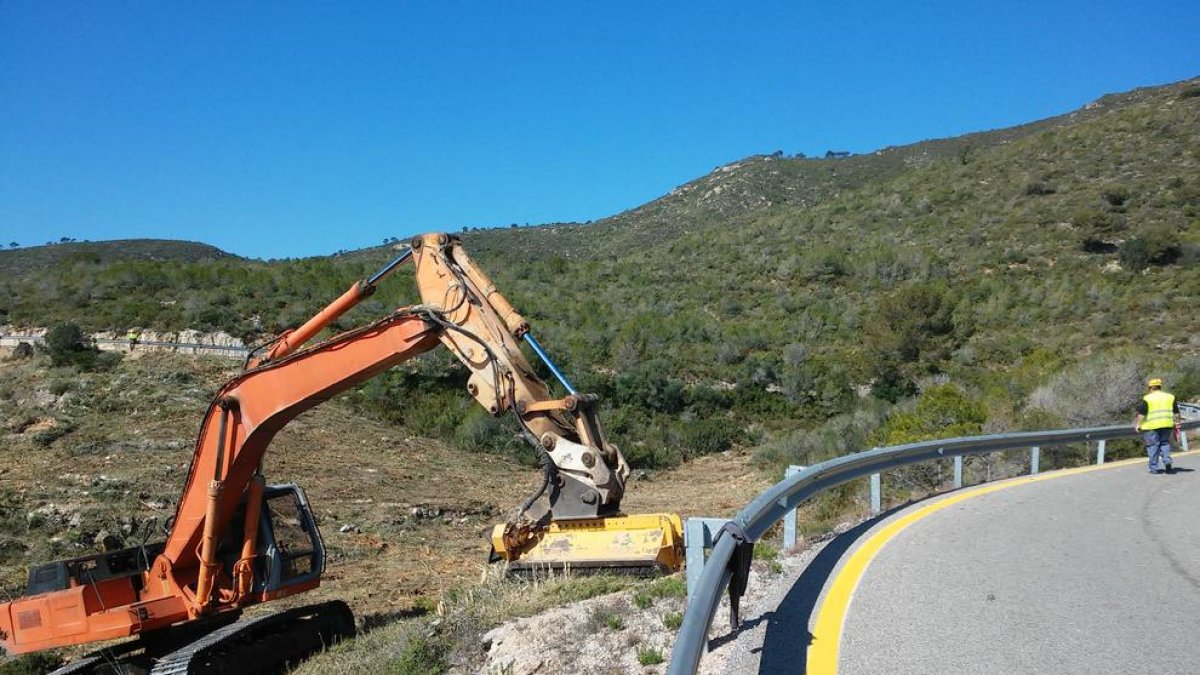 S'inicien les obres de millora de la TV-2401 entre la Joncosa i la urbanització del Mirador