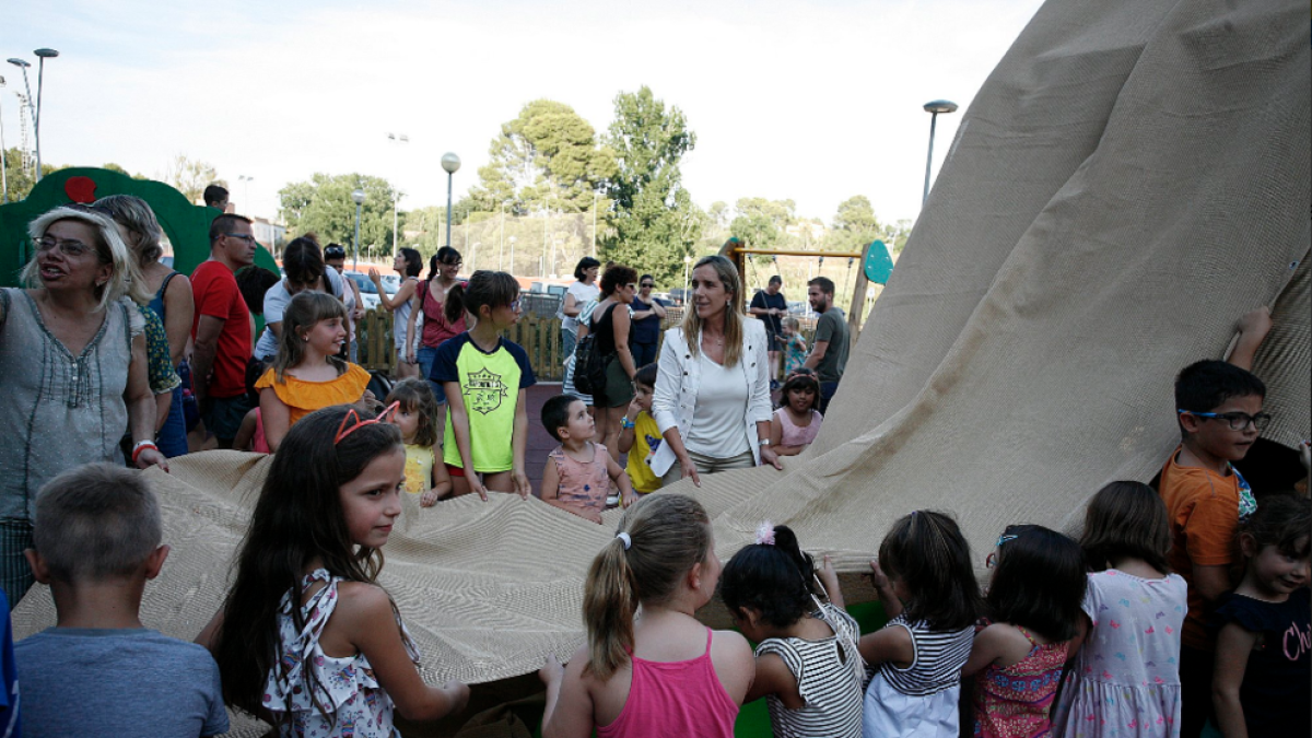 El Barri del Vilar de Valls té un nou parc infantil