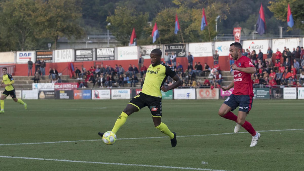 El 1x1 de los jugadores del Nàstic en Olot
