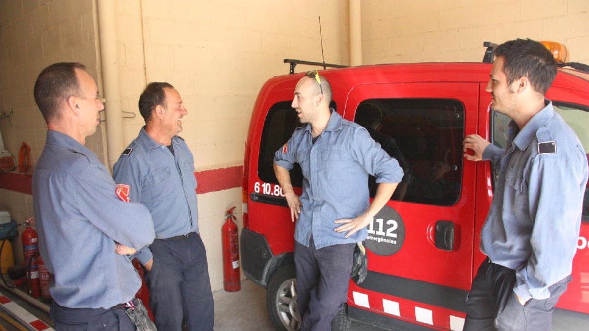 bomberos, Bomberos voluntarios, Conca de Barberà, Santa Coloma de Queralt