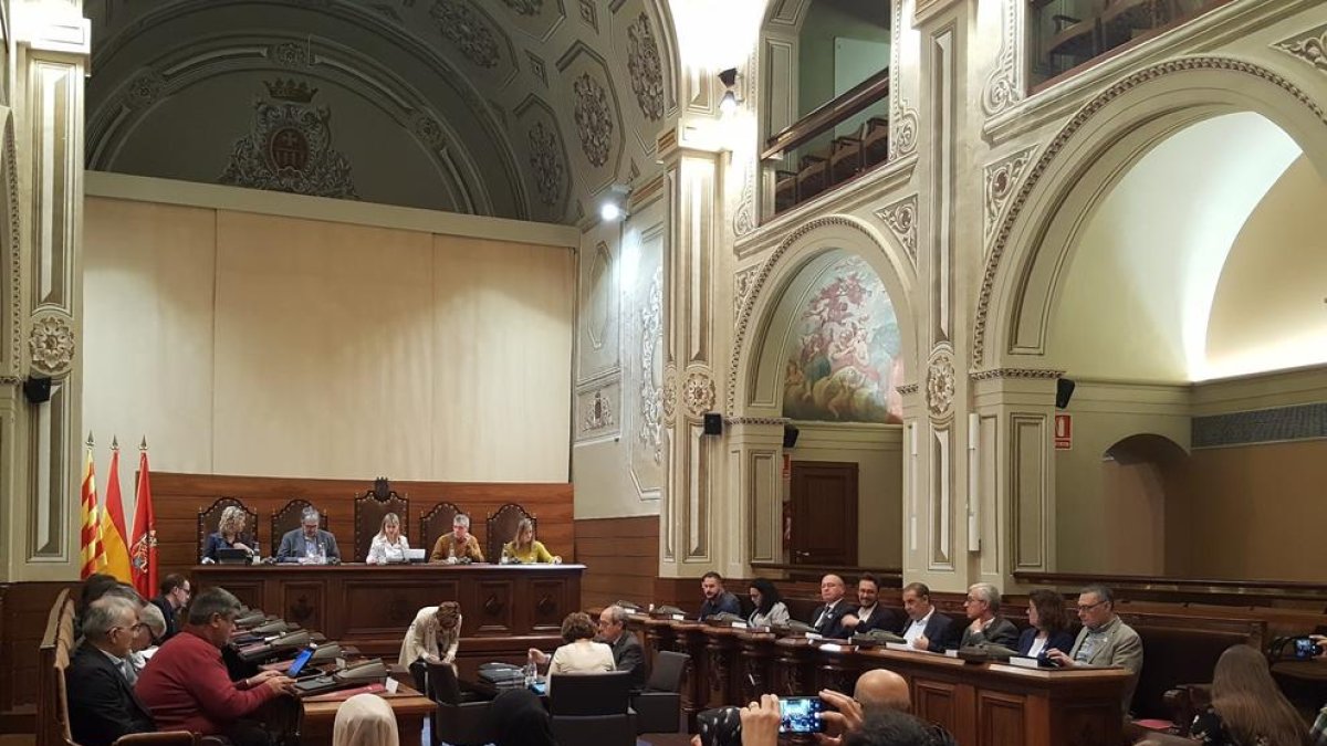 pleno de la Diputació de Tarragona, presupuesto