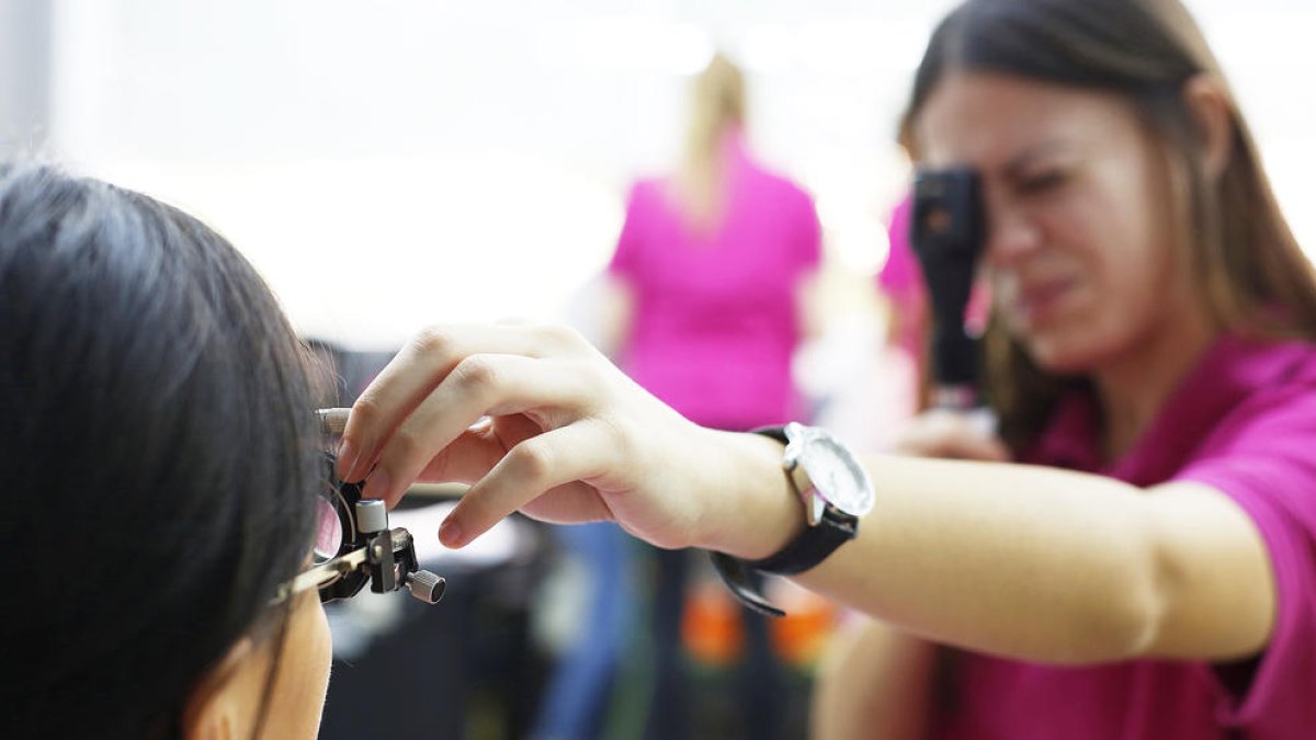 El 21% de los niños revisados por la Fundación iMO en Tarragona tiene problemas de visión, vista,