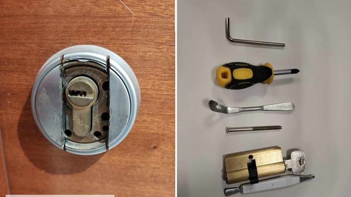 Un mosso fora de servei deté una parella que anava a robar un pis a Lleida