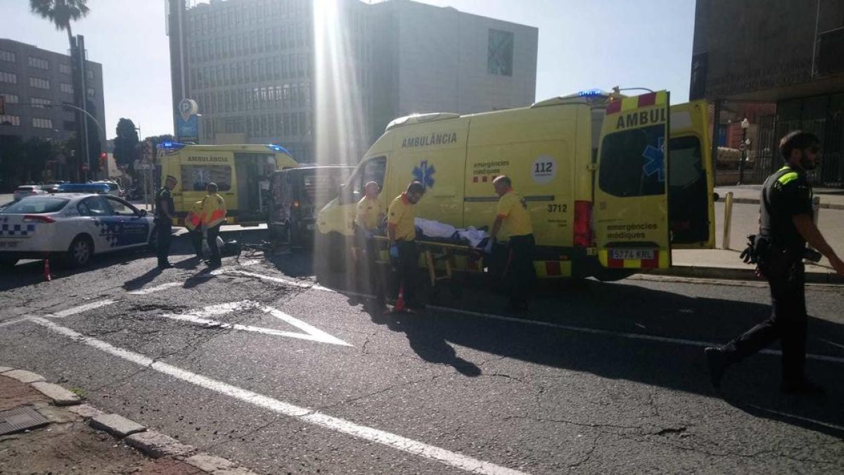 Accidente ciclista Imperial Tarraco