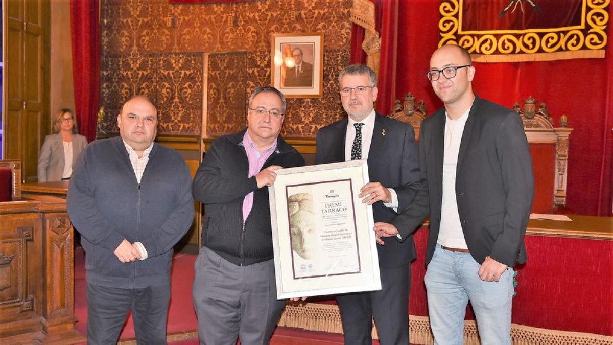 L'IPHES rep el Premi Tàrraco en reconeixement a la seva tasca en favor del patrimoni històric