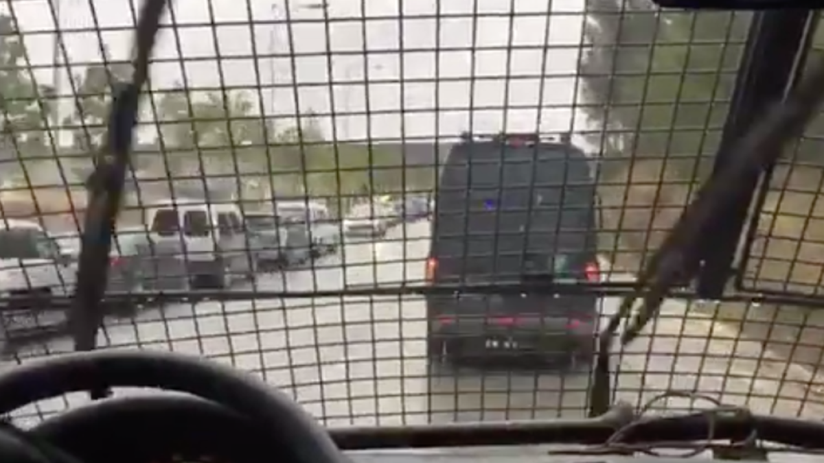 Un vídeo mostra el menyspreu de la Guàrdia Civil durant el trasllat dels presos