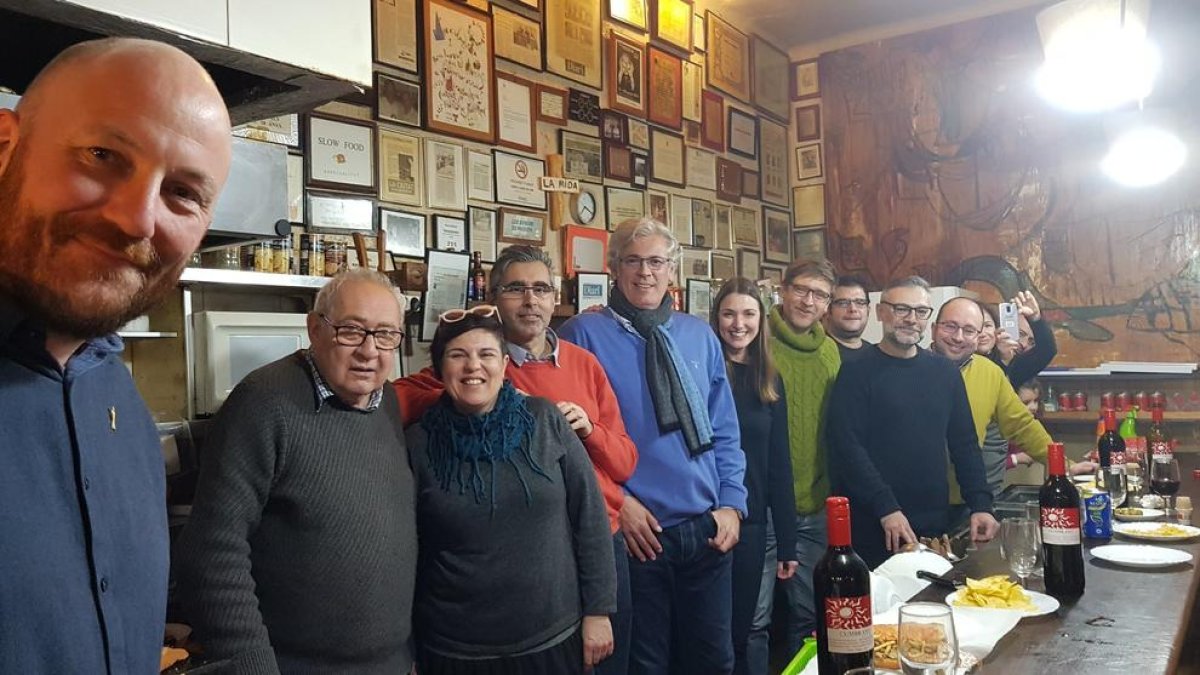 Boada fa un 'últim sopar' amb un grup de tuitàires tarragonins