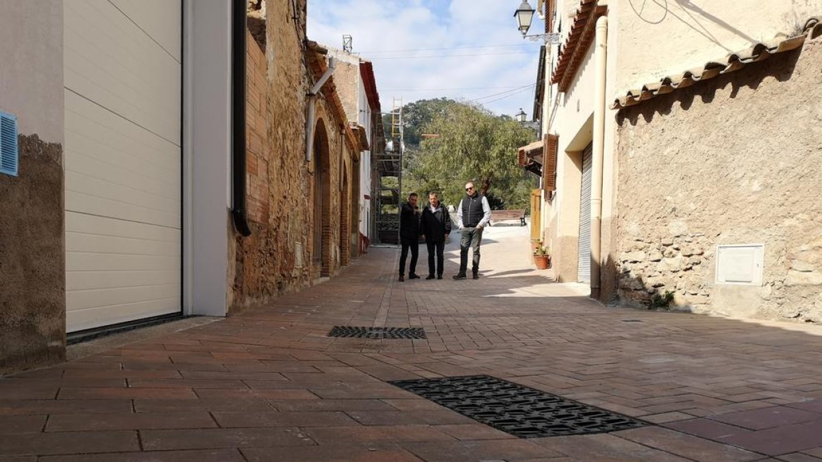 Vandellòs termina las obras de reurbanización de la calle Sant Agustí de Masboquera