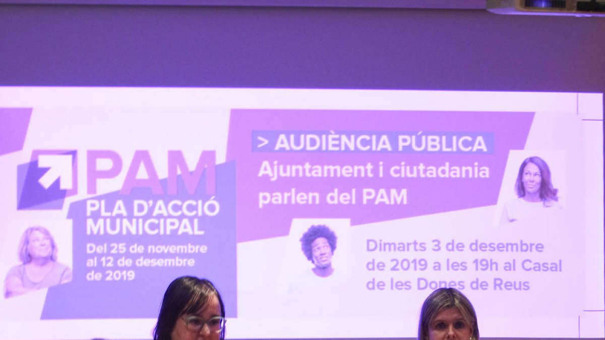 Montserrat Flores, Noemí Llauradó, Casal Dones, Reus, PAM