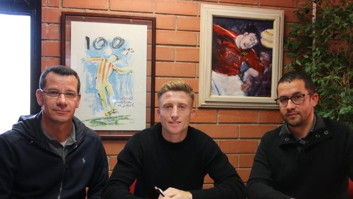 Pol Domingo renueva con el Nàstic hasta el 2023