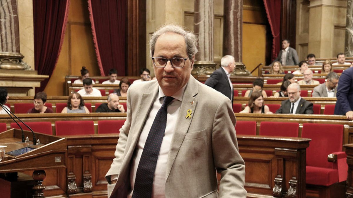 El Parlamento se ratifica en la defensa del derecho a la autodeterminación y reprueba de nuevo a Felipe VI