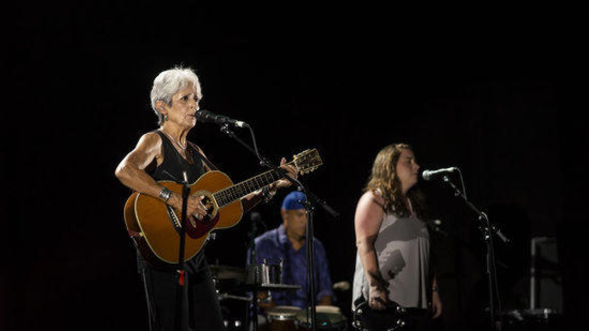 Joan Baez visitará a Carme Forcadell en la prisión de Mas d'Enric