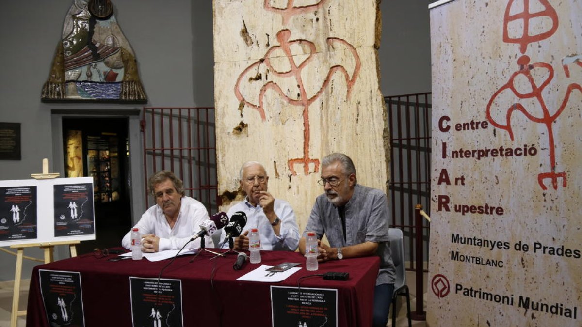 Montblanc, CIAR, art rupestre