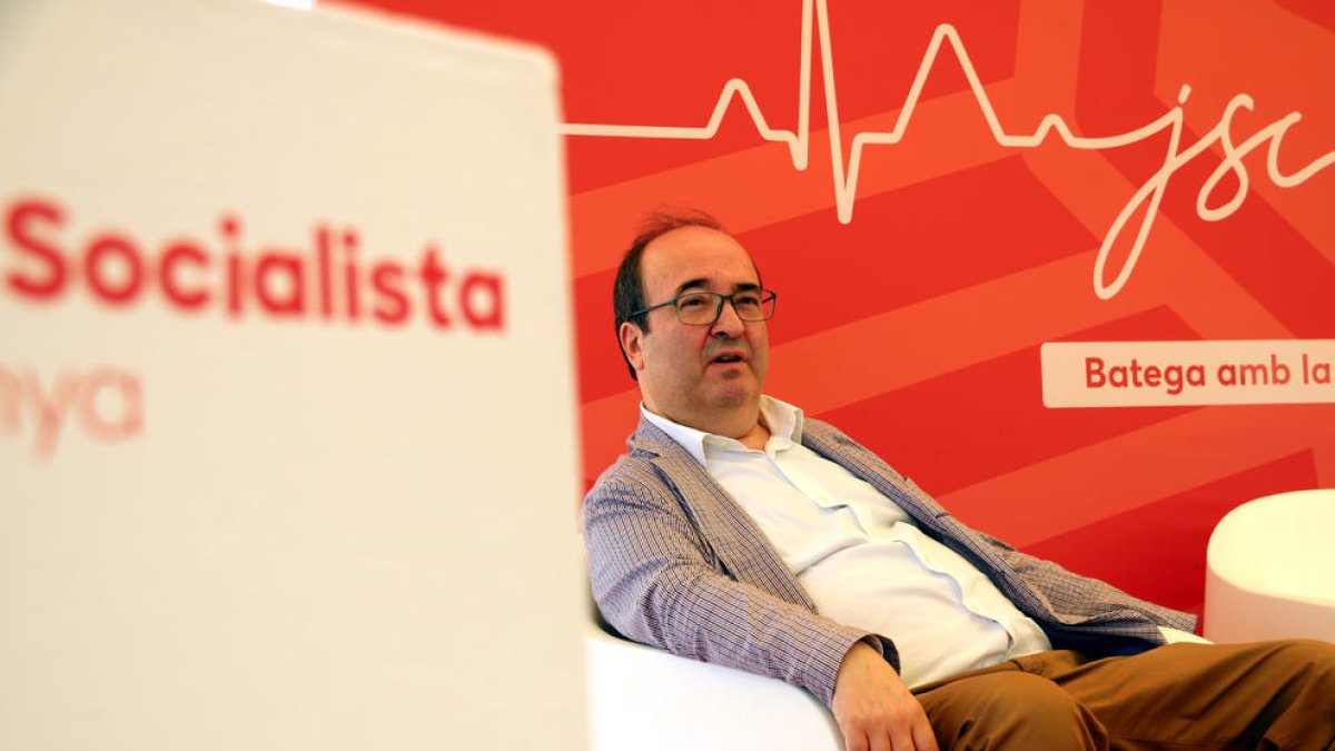 Iceta dice que el bloqueo a la investidura de Sánchez fue un «error» que hay «que «enmendar»