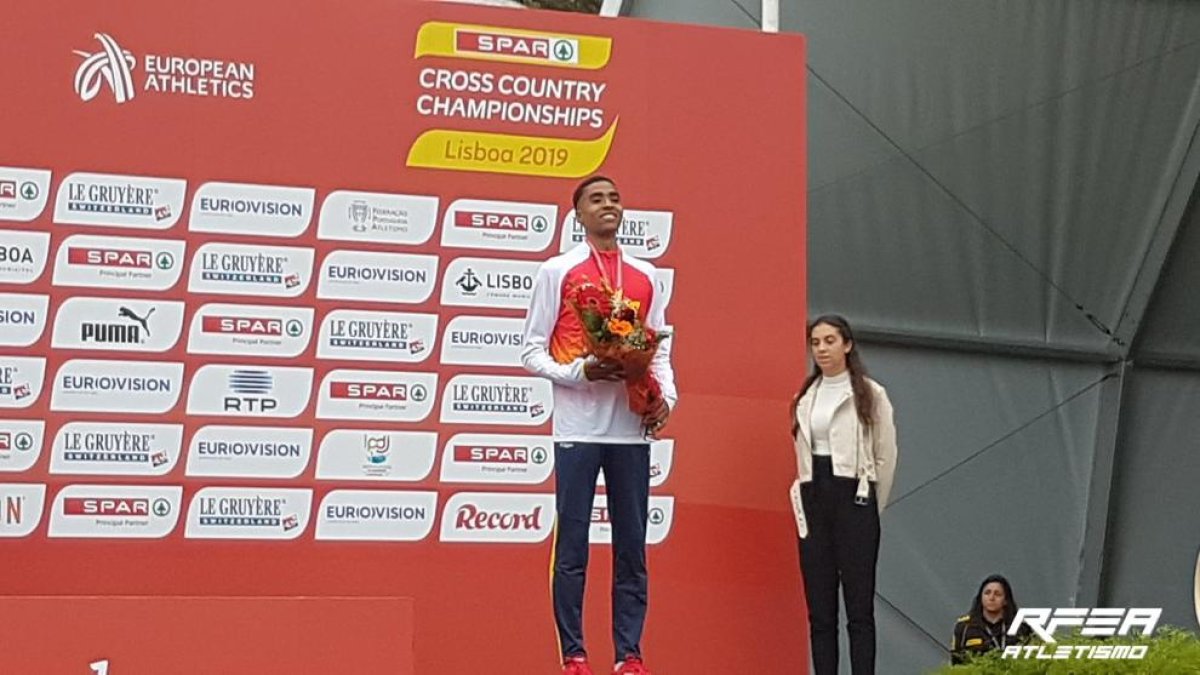 El reusenc Oukhelfen, bronze sub-23 a Lisboa