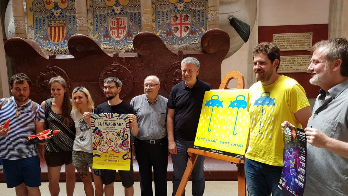 Tarragona, fiestas de Sant Magí, Castillos, Sant Magí, Santa Tecla, Ayuntamiento de Tarragona