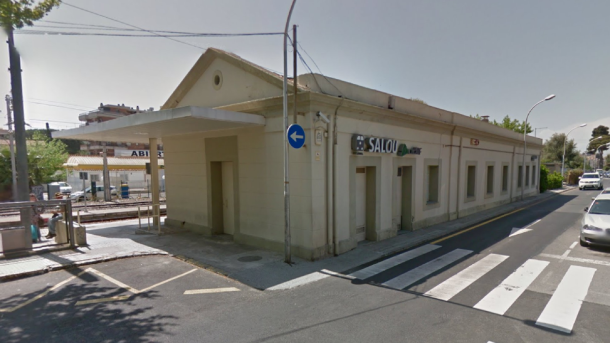 Estació de tren de Salou.
