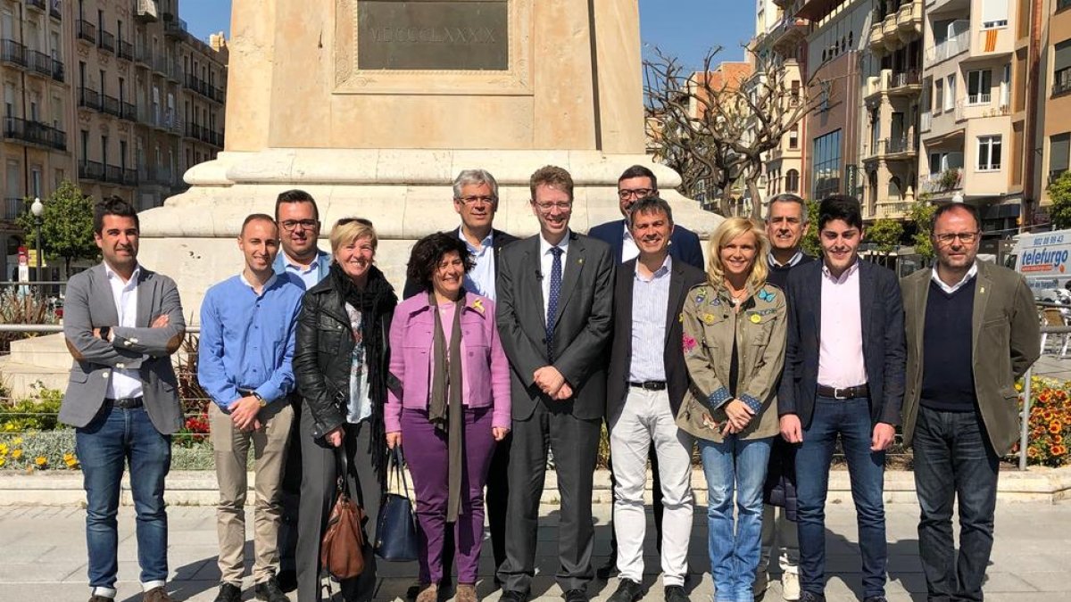 Bel presenta la candidatura de Junts per Catalunya al Balcó