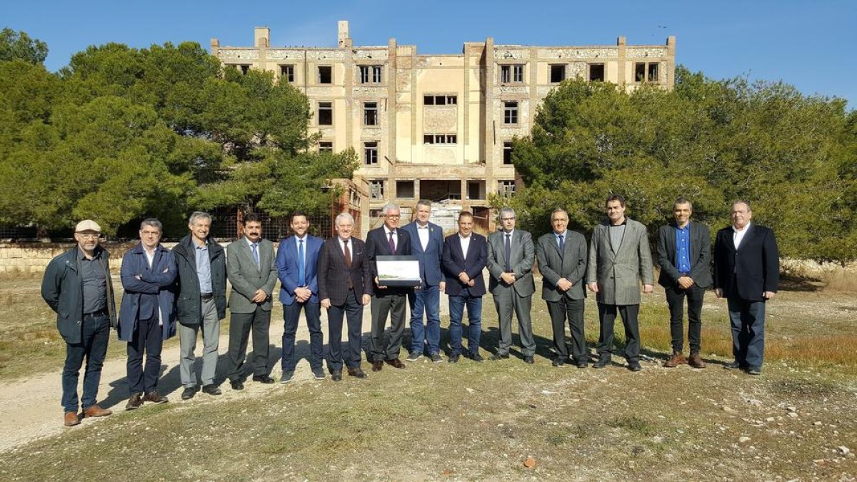 Paso adelante para la transformación del antiguo sanatorio de la Savinosa en Tarragona