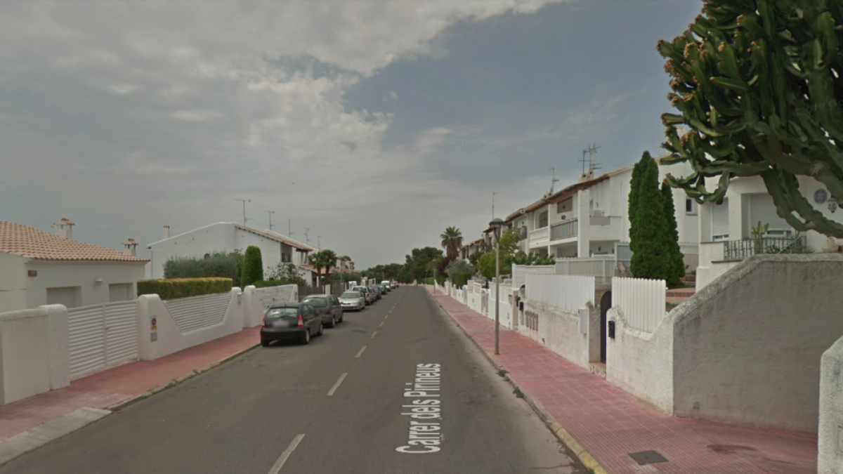 Incendi en una cuina d'una casa de Cunit