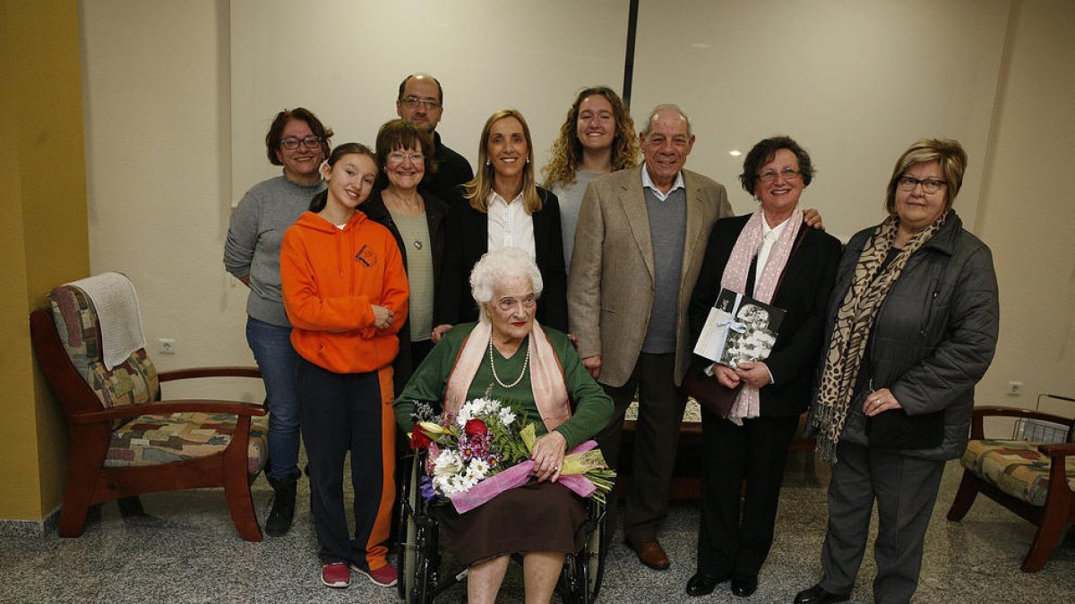 Homenaje a Ezequiela Roset, enfermera del antiguo Hospital de Sangre de Valls