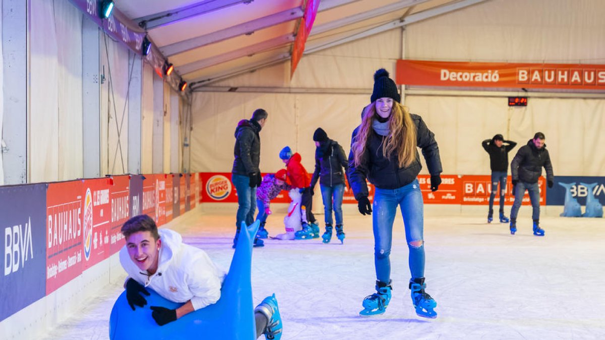 La pista de hielo de Tarragona, una propuesta divertida para estas fiestas de Navidad