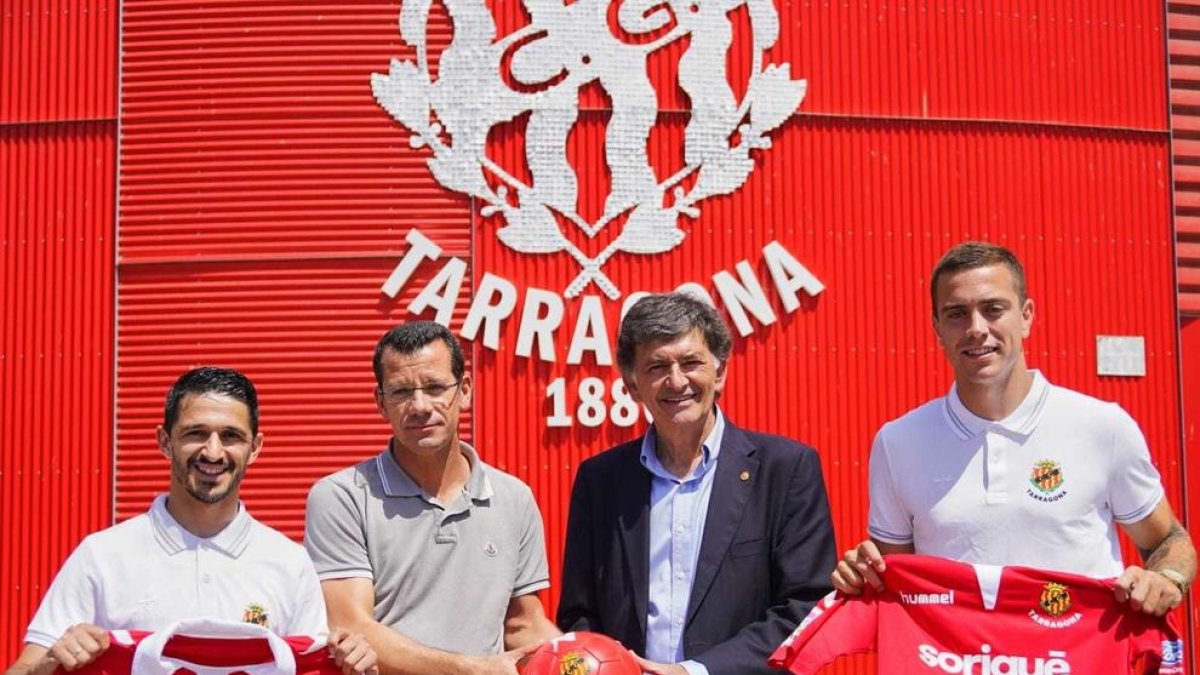 Jonathan Pereira i Juan Rodríguez van fitxar pel Nàstic seduïts pel projecte
