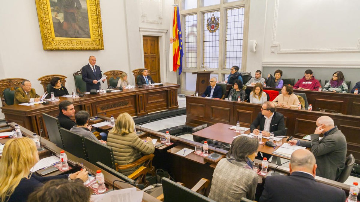 La ANC llama a acudir al pleno para reclamar una pancarta contra el juicio del 1-O