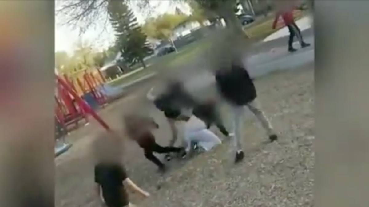 Un grup de menors apallissa a una dona de 33 anys que els havia renyat