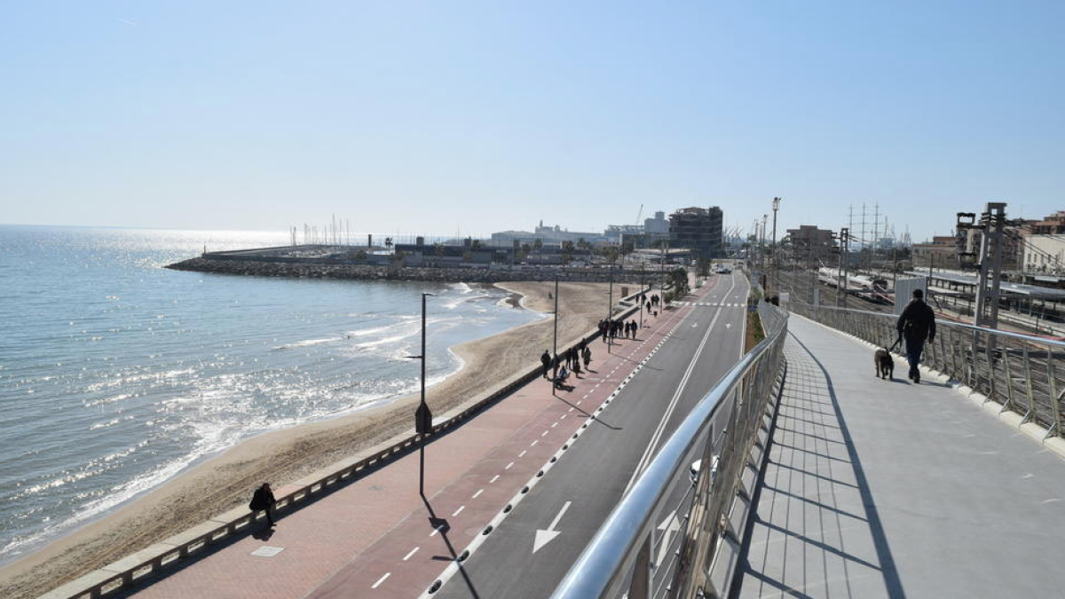 La Passarel·la del Port romandrà parcialment tancada per obres de manteniment