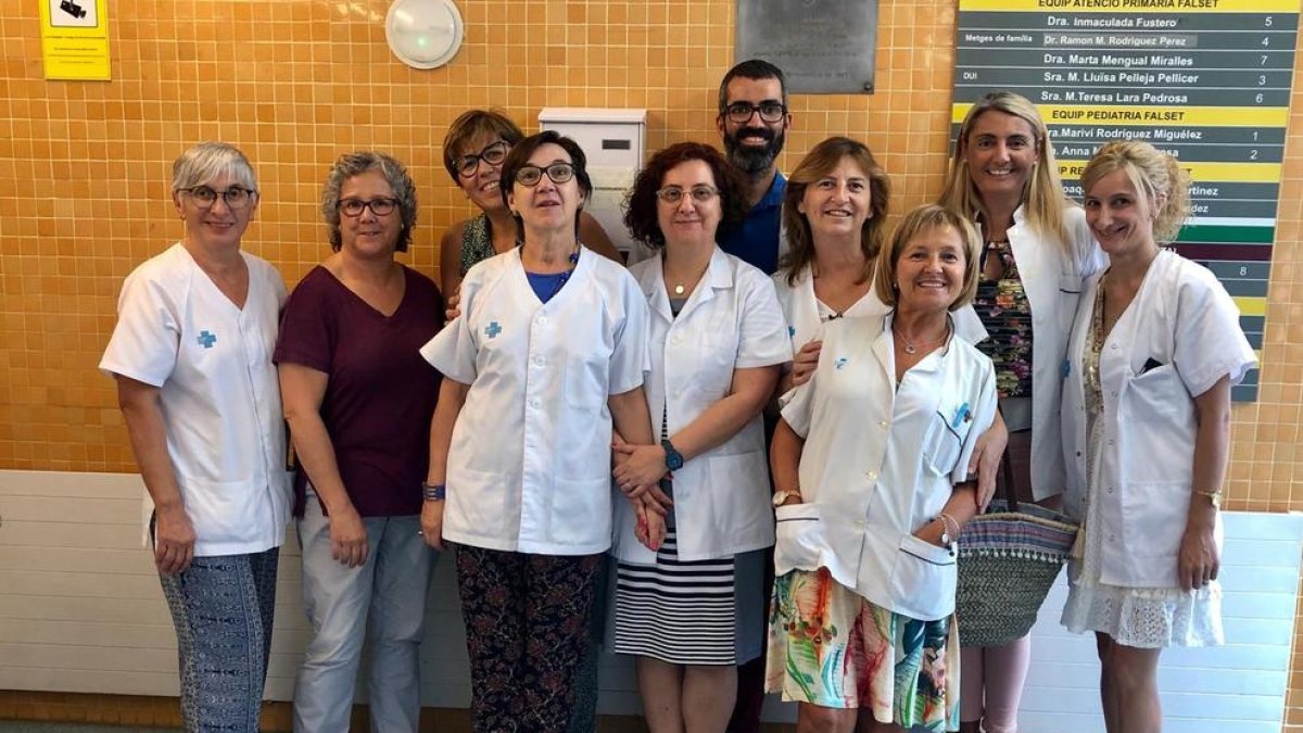 El ICS Campo de Tarragona inicia un programa de apoyo|soporte clínico para cuidados|curas de enfermería a Sant Salvador i Falset