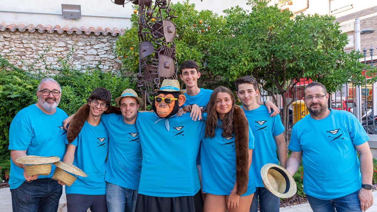 Las sonrisas protagonizan la Camiseta de la Fiesta Mayor de la Canonja 2019
