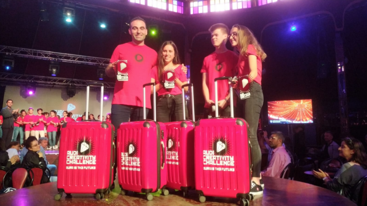 El equipo Melius del colegio Lestonnac ganadores del concurso estatal de emprendeduría