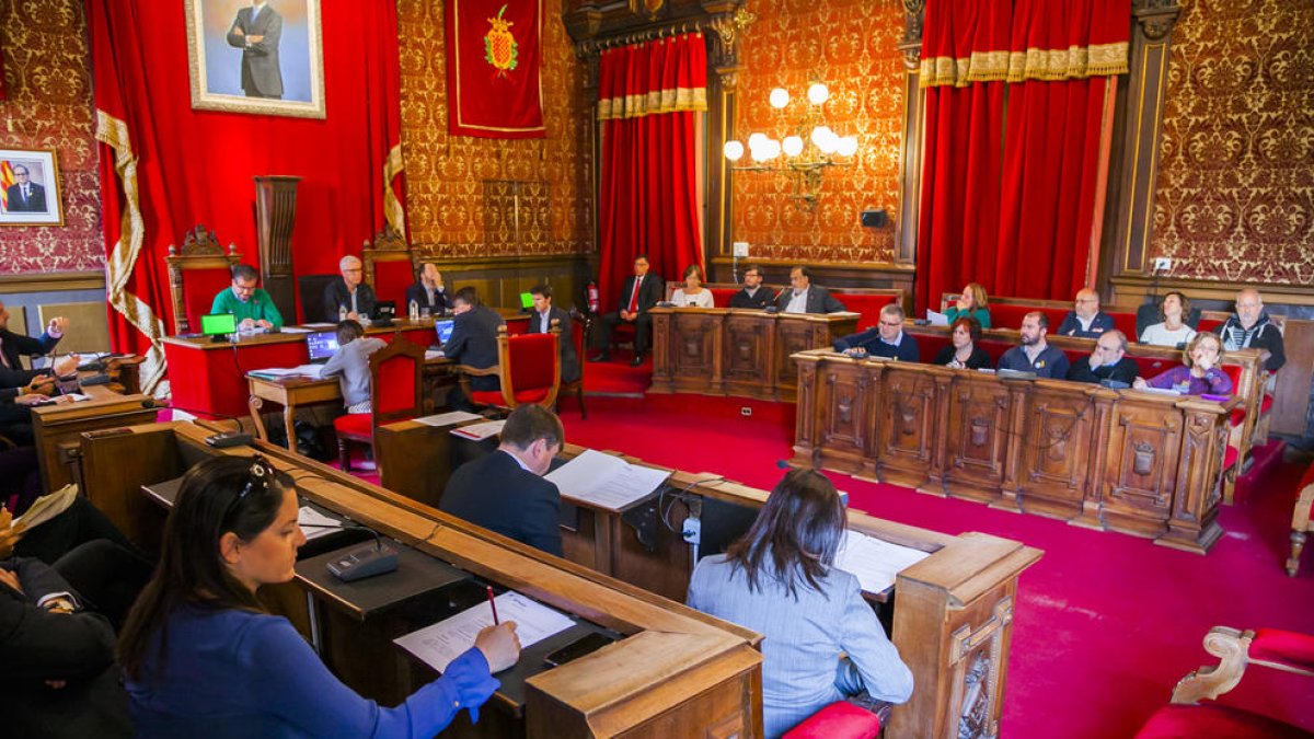 Pleno del Ayuntamiento de Tarragona del día 2 de abril.