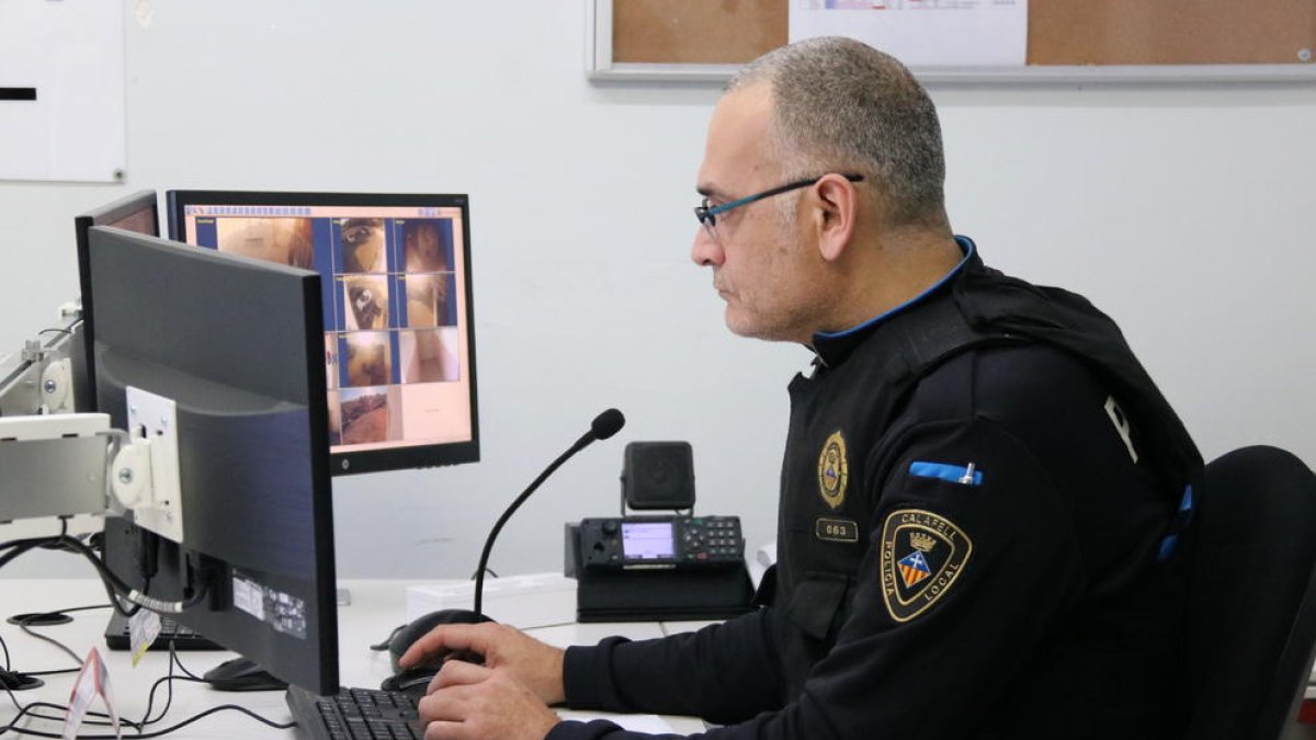 geolocalización, videovigilancia, calle monturiol, cámaras, policía local de calafell
